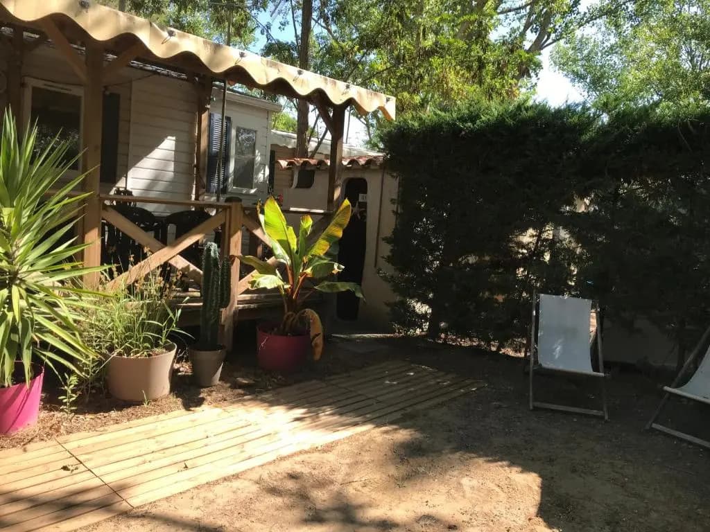 Mobil Home Climatise Camping 4* Le Grau Du Roi Les Jardins De Tivoli - Photo 5
