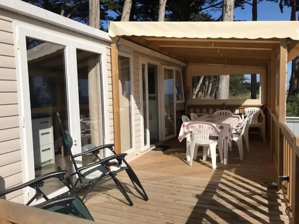 Mobilhome. casita camping du conguel - Miniature 7