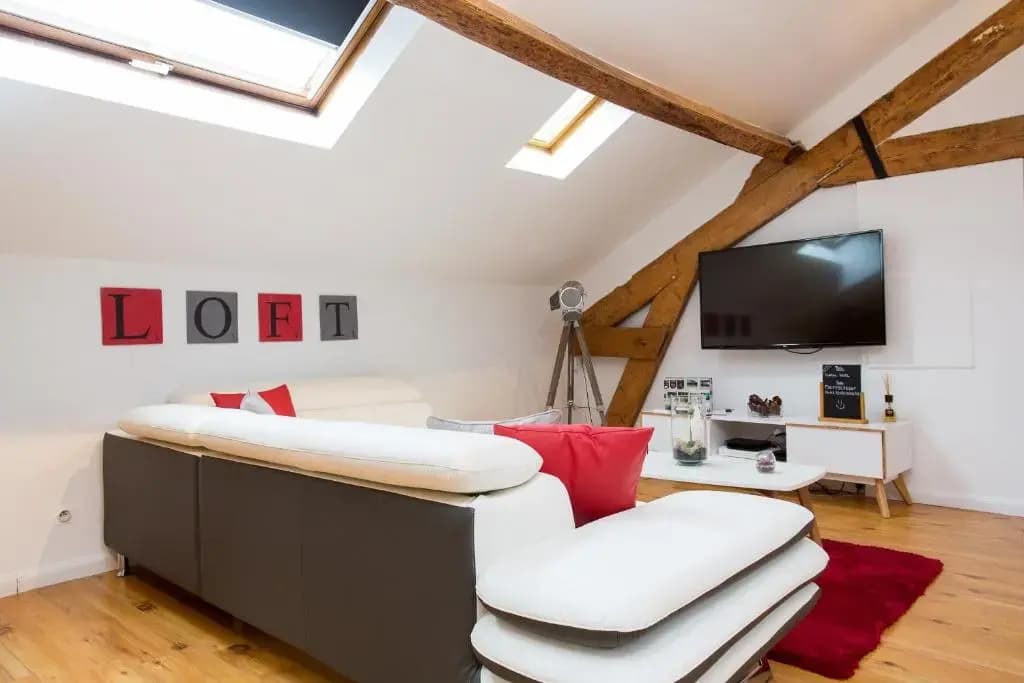 Big loft 107m2, 10min walk to Palais des Festivals - Photo 5