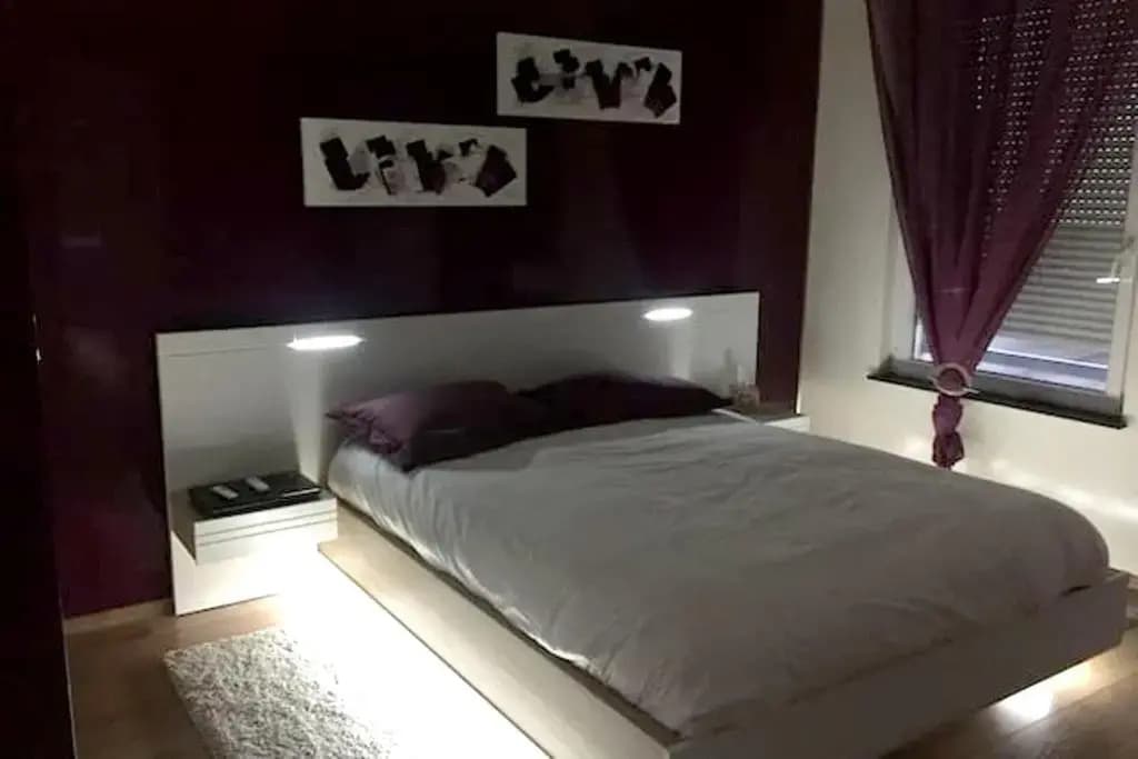Appartement de 2 chambres avec balcon et wifi a Apach - Photo 4