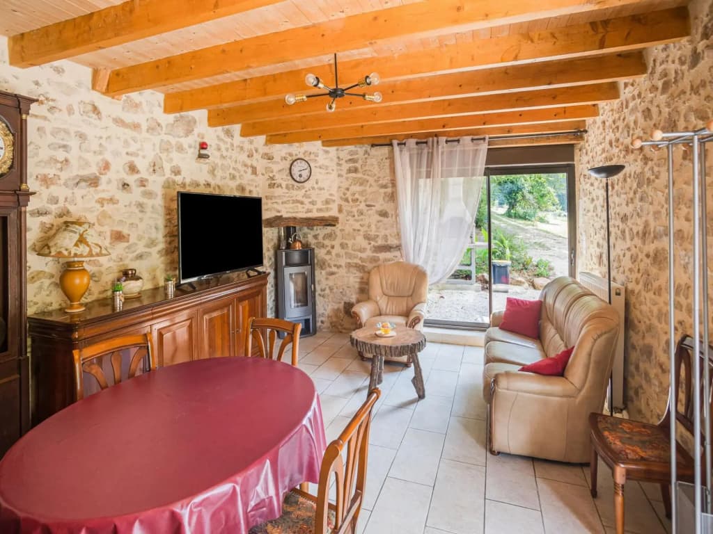 Stone holiday home in Saint Cernin de l Herm with pool - Photo 2