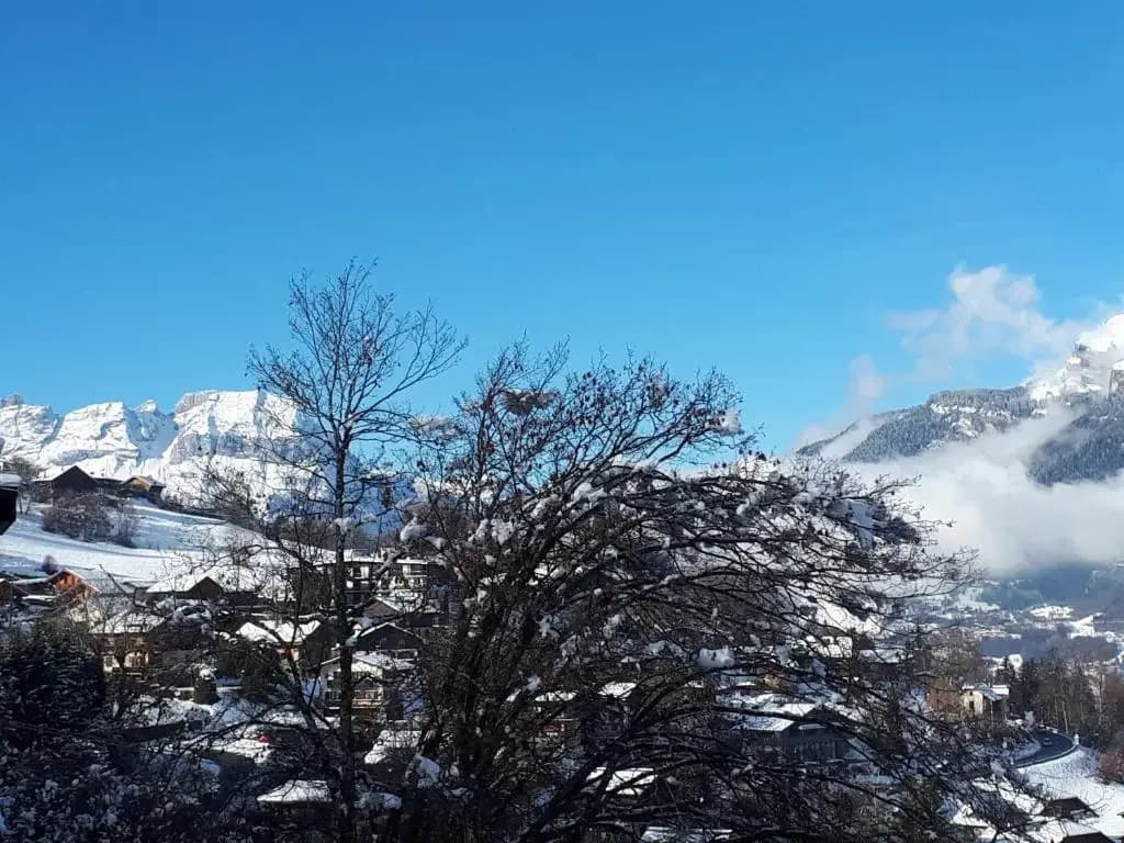 Duplex 6-8 pers, avec garage, WIFI, calme, proche des pistes, top équipé et linges fournis, vue magnifique - Miniature 8