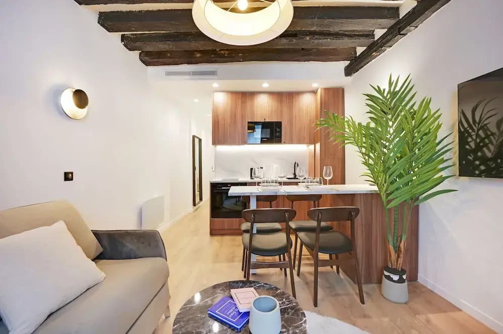 Chic Apartment - 1br/4p -ac- Marais/vosges - Photo 5