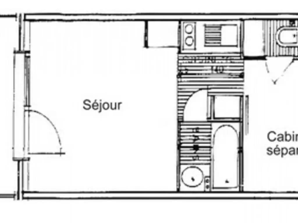 Appartement Les Saisies, 1 pièce, 4 personnes - FR-1-293-2 - Miniature 7