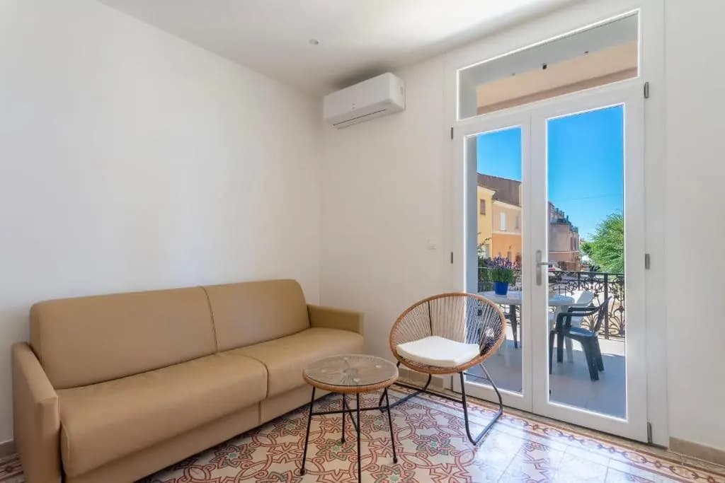 Luxurious 1 bedroom, AC, terrace, close beaches - Dodo et Tartine - Miniature 6