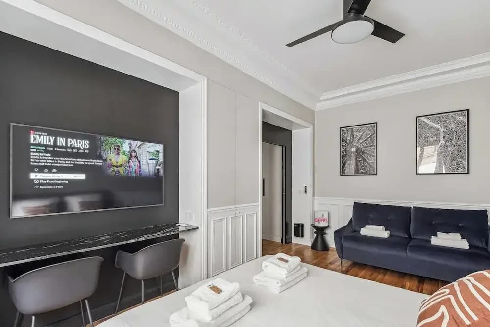Elegant Apartment -1br/6p - Arc de Triomphe - Miniature 6