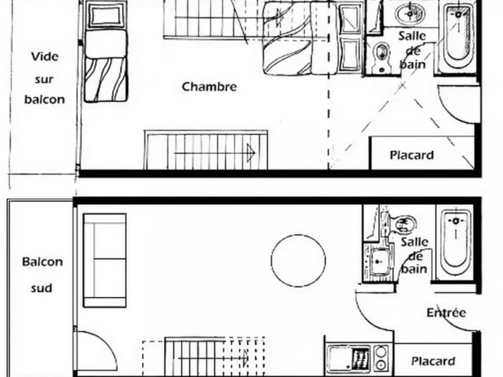 Appartement Les Saisies, 2 pièces, 7 personnes - FR-1-293-221 - Photo 1