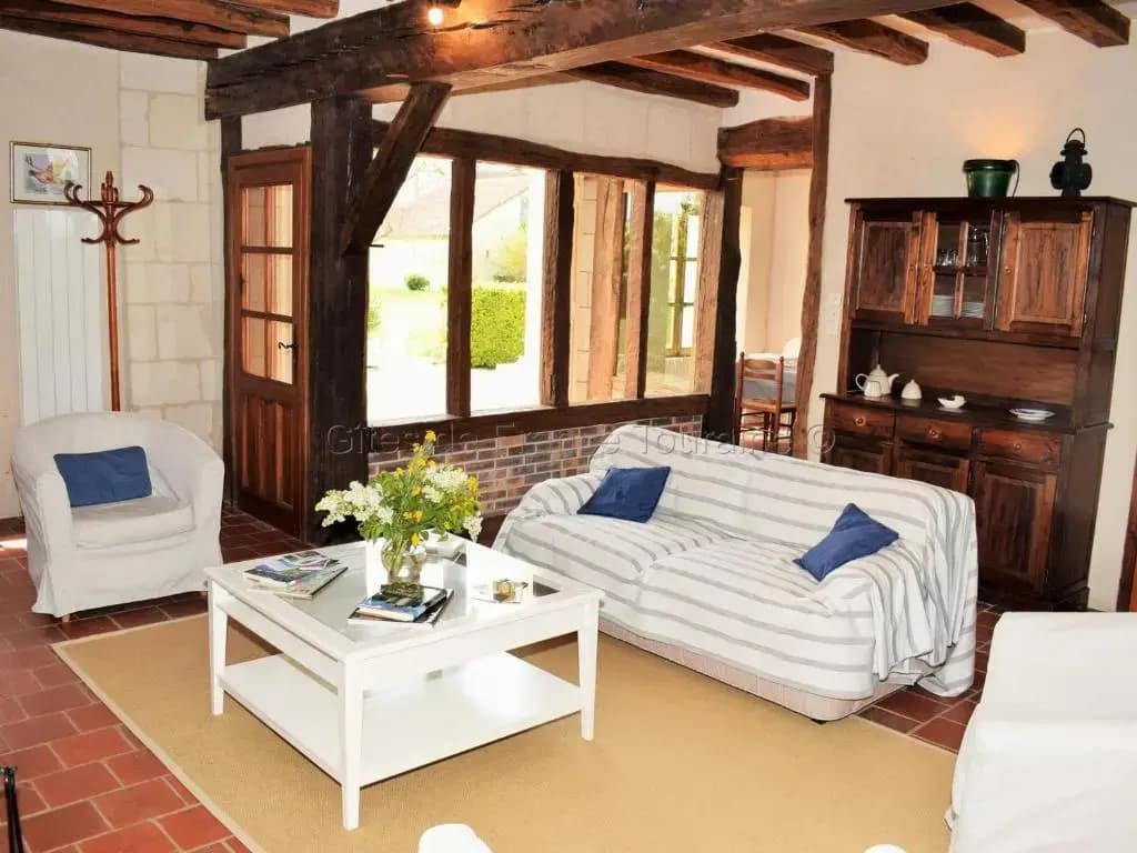 Gîte Parçay-sur-Vienne, 3 pièces, 4 personnes - FR-1-381-440 - Photo 5
