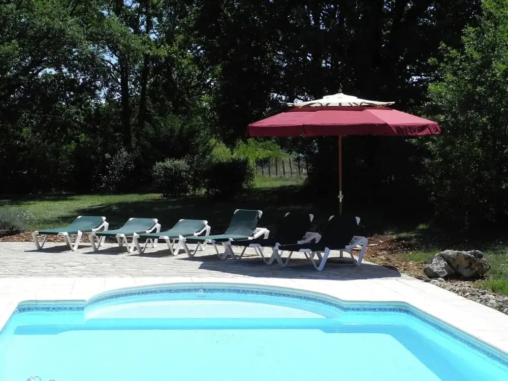 Luxurious Holiday Home with Pool in Ajat France - Miniature 6