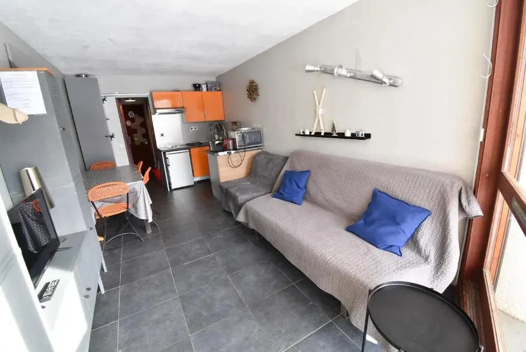 Les Balcons de Villard, Studio Chaleureux 4-6 PERS 50m des pistes, Balcon exposé Sud, DRAPS NON COMPRIS - Photo 3