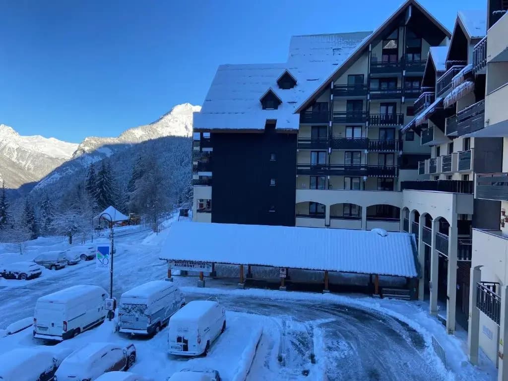 Poutran 2, studio 4 personnes au pied des pistes avec grande terrasse - Miniature 6
