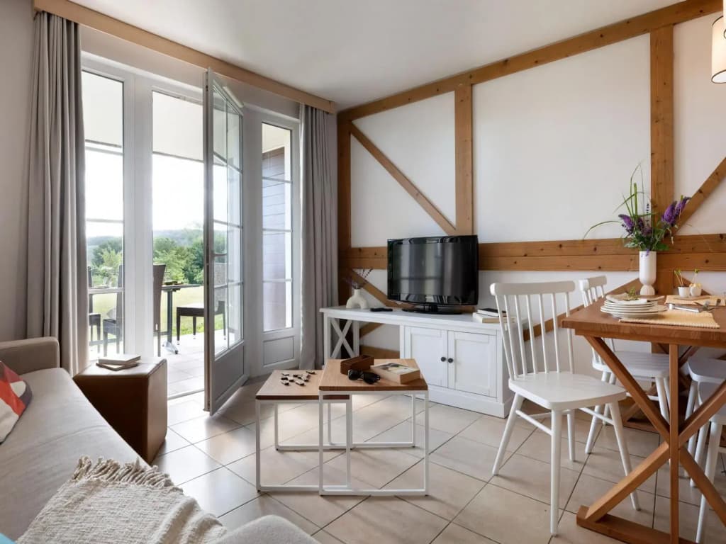 Apartment in Residence & Spa With Common Pool and Sauna, Houlgate - Miniature 7