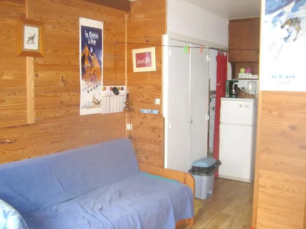 Studio avec terrasse amenagee et wifi a La Grave a 3 km des pistes - Photo 2