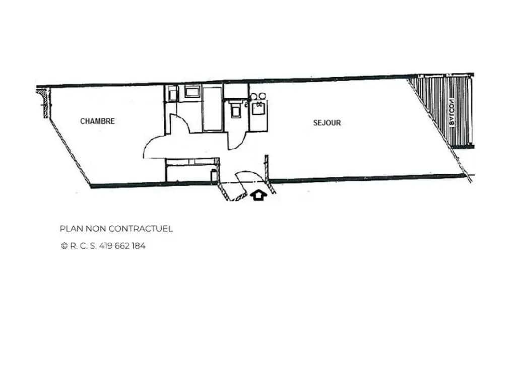 Appartement Les Menuires, 2 pièces, 5 personnes - FR-1-452-41 - Miniature 7