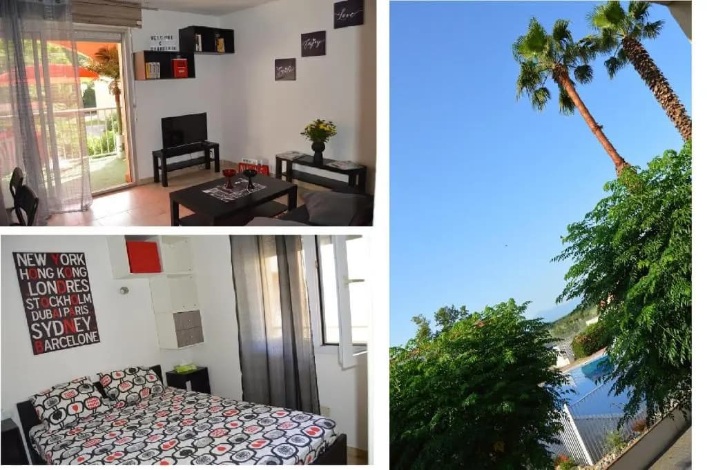 Le Paradis à Canet - Superbe T2 piscine, tennis, climatisation, parking privé - Photo 2