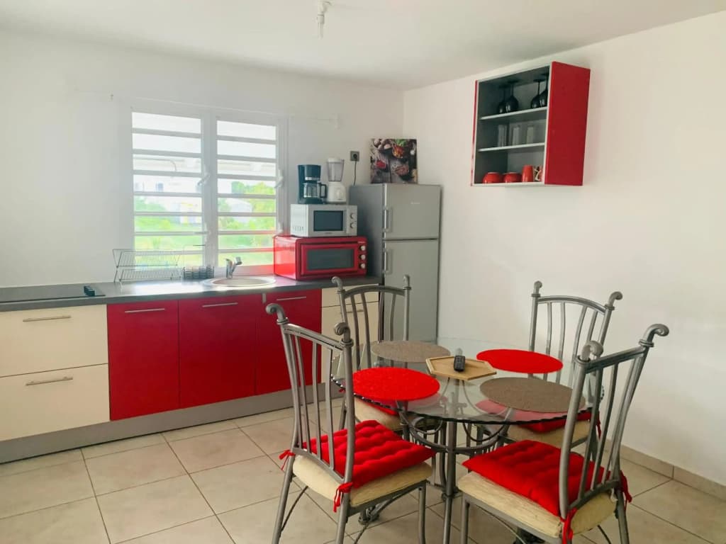 Appartement d'une chambre avec piscine partagee jardin clos et wifi a Le Gosier a 2 km de la plage - Miniature 8