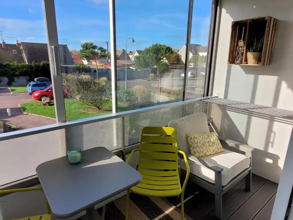 Le Patio - Calme et cosy avec loggia - 100m de la plage - Parking - Wifi - Photo 1