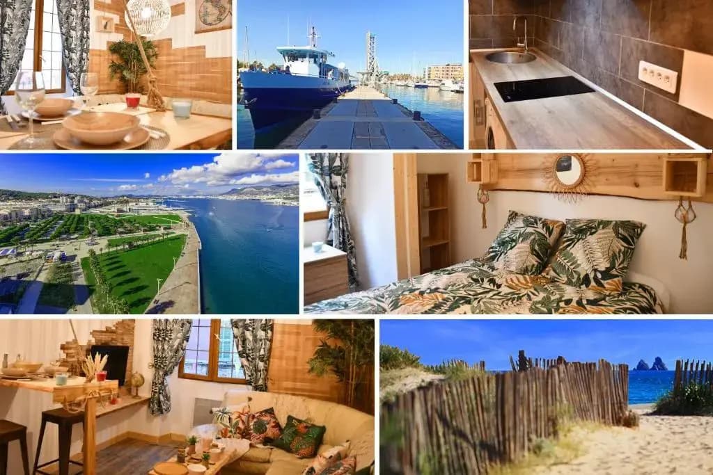 Le Cabanon H24,Atypique,Cosy,Port,Plage,Wifi,Netflix - Photo 5