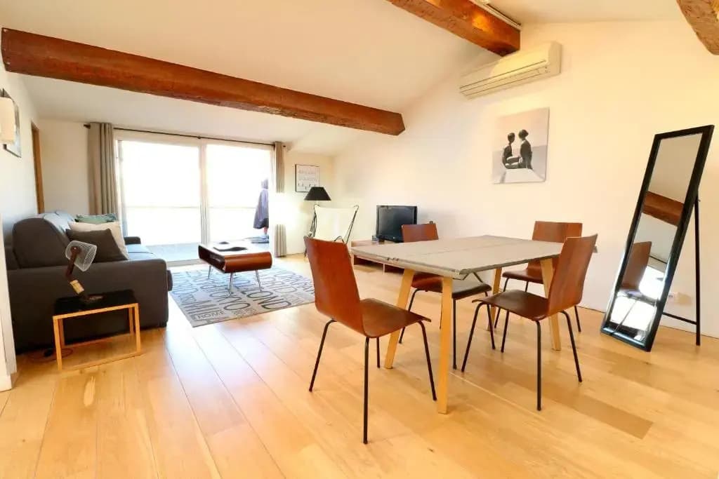 Rooftop terrasse 1 bedroom in rue d'Antibes, 5 min from the Croisette 214 - Miniature 6