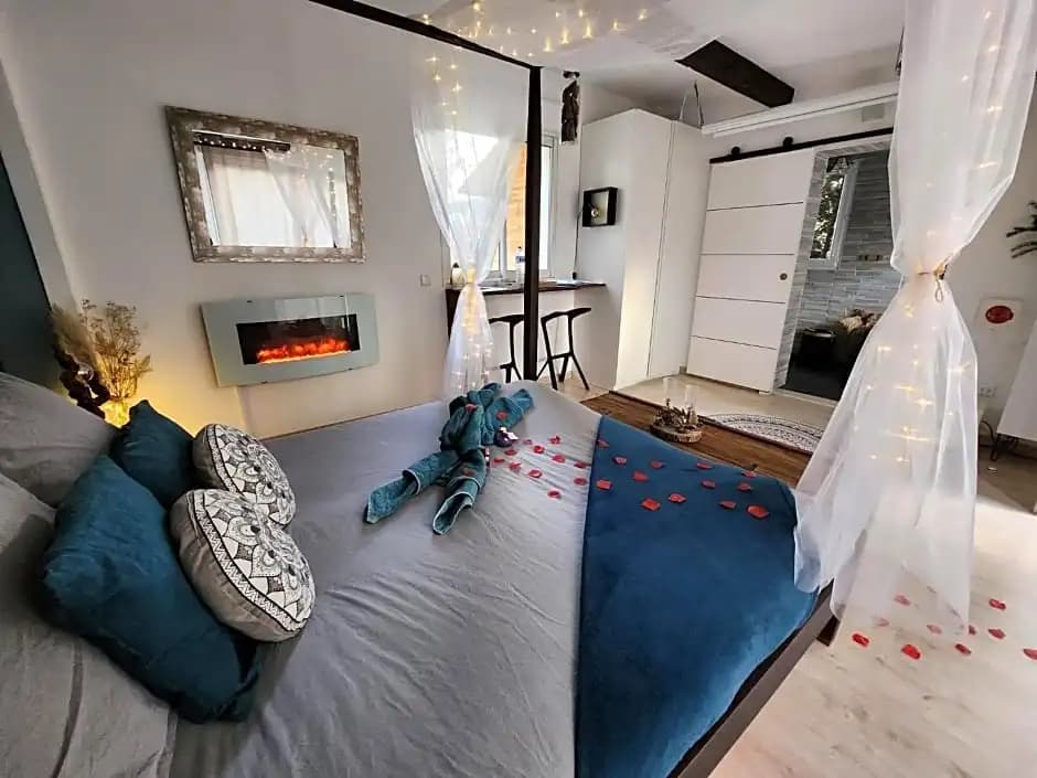 A l'Orée des pins - Gite indépendant avec baignoire balnéo et Home Cinéma en sup - Voir info de l'hôte - Photo 3
