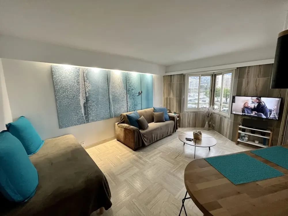 Studio moderne - Port de Mandelieu - Proche Mer - - Photo 1