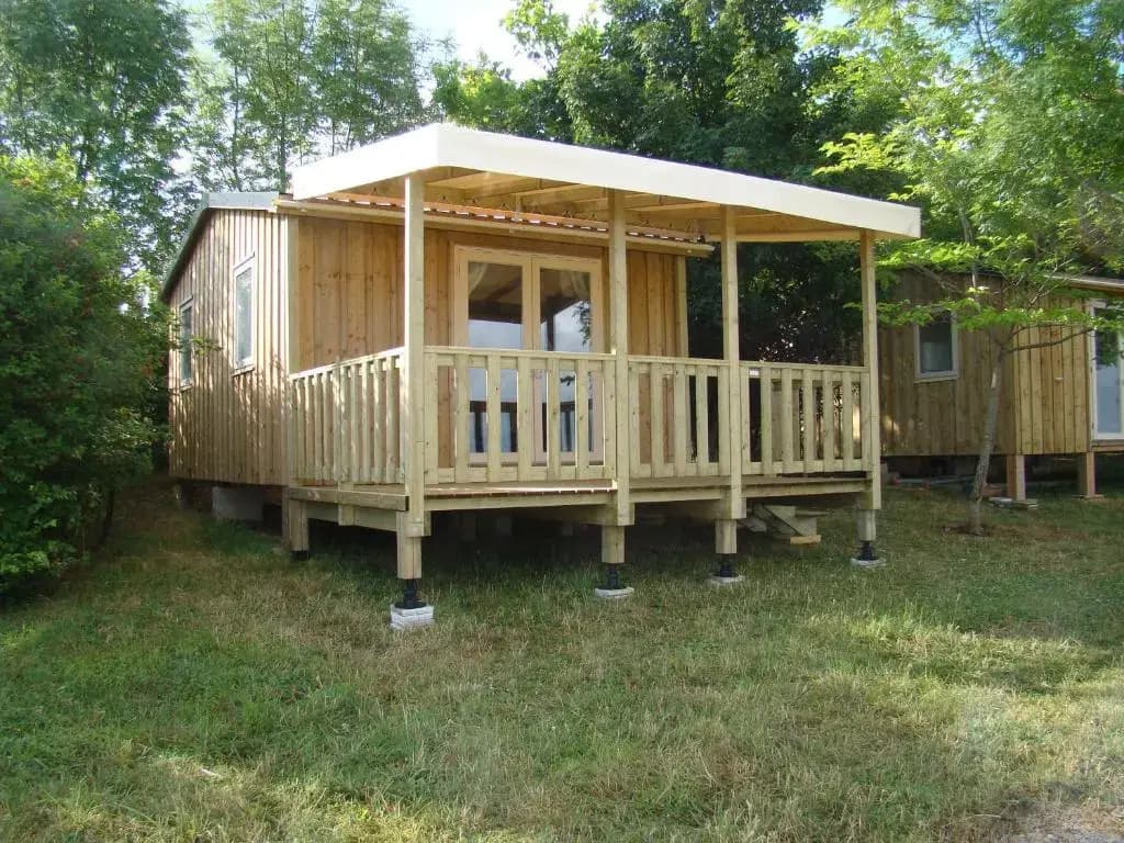 CAMPING LES GRAVES - Cabane TITHOME - Photo 4