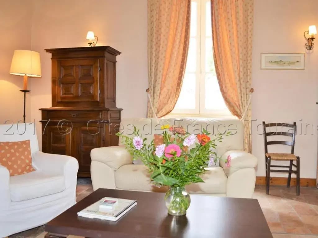 Gîte Parçay-sur-Vienne, 5 pièces, 8 personnes - FR-1-381-262 - Photo 2