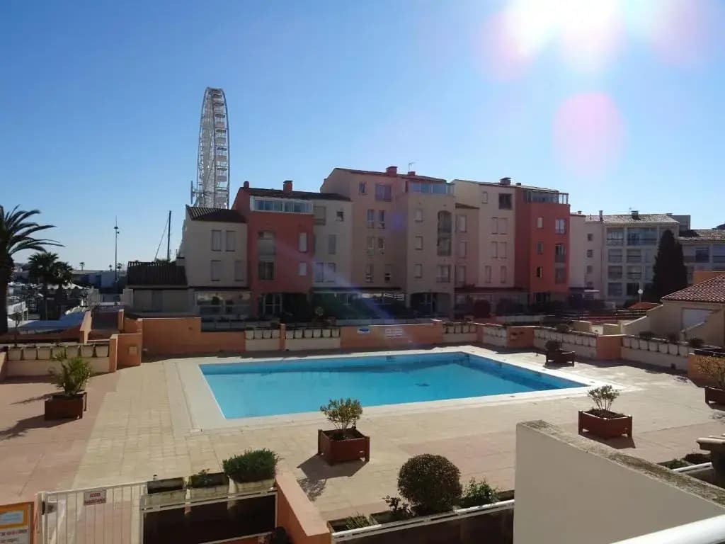 2 Pièces 35 M² Cap D'Agde, Centre Port, Bel Appartement Type 2 Loggia Piscine - Miniature 6