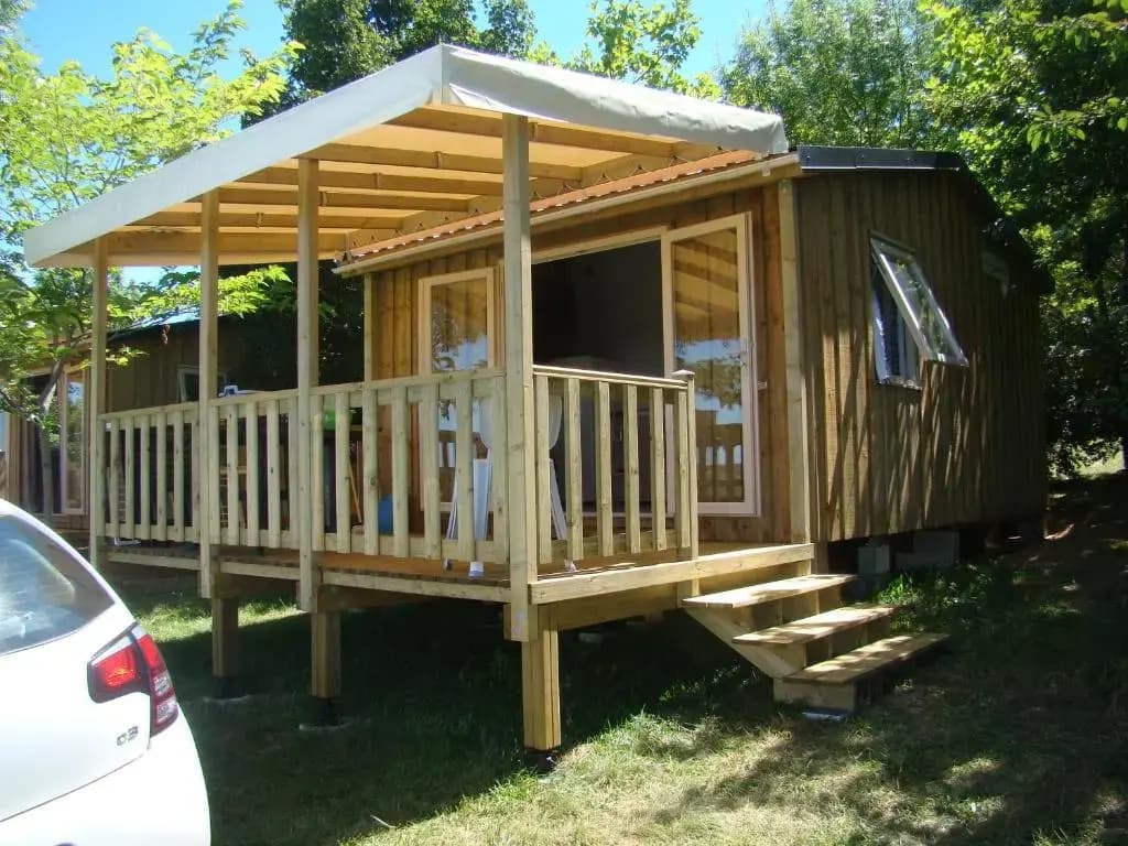 CAMPING LES GRAVES - Cabane TITHOME - Photo 3