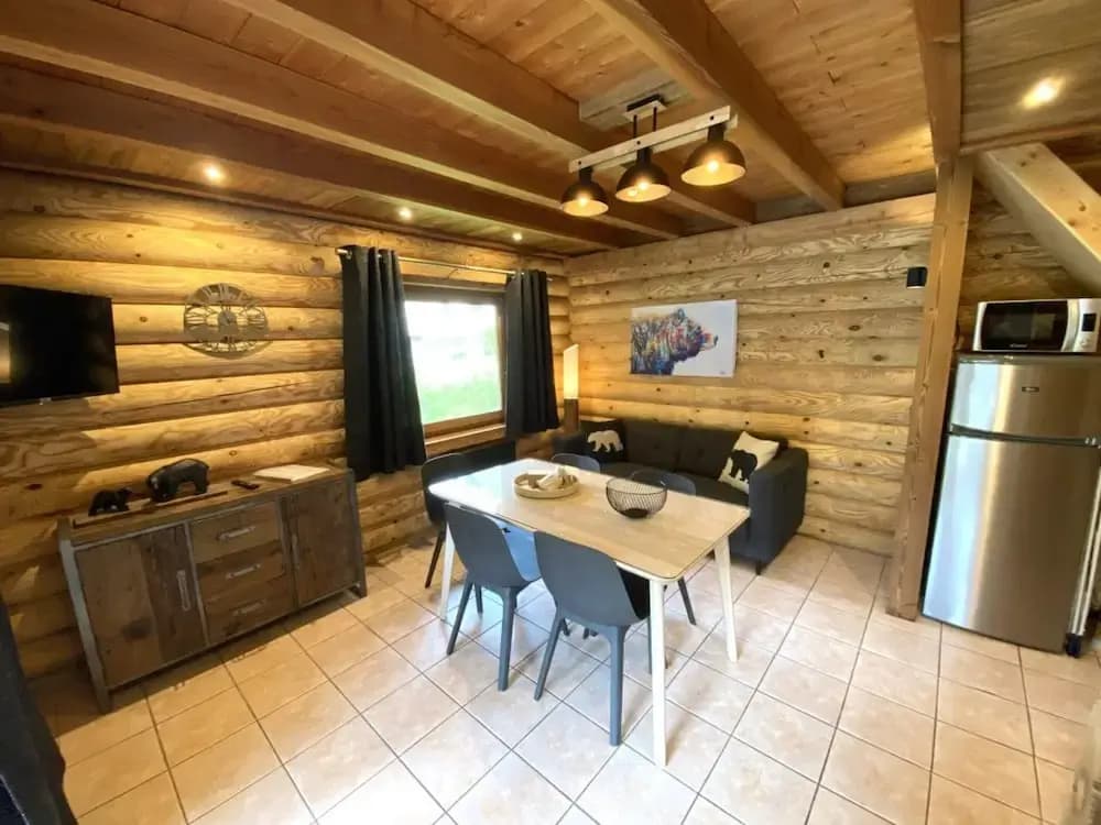 L'ours Noir Chalet en Rondins - Miniature 7