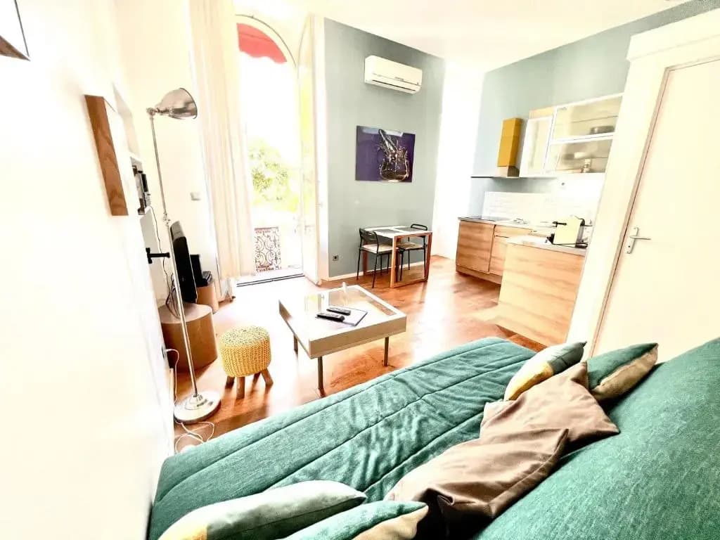 ApartHotel Riviera - Grimaldi Coeur de Ville - Terrasse Esprit - Large Studio AC with bigger South Terrace - Hyper Centre...