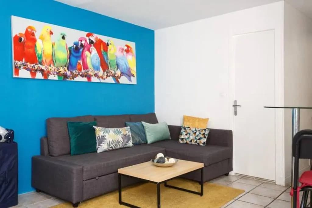 PARIS Proche : Studio tranquille et cosy - Miniature 6