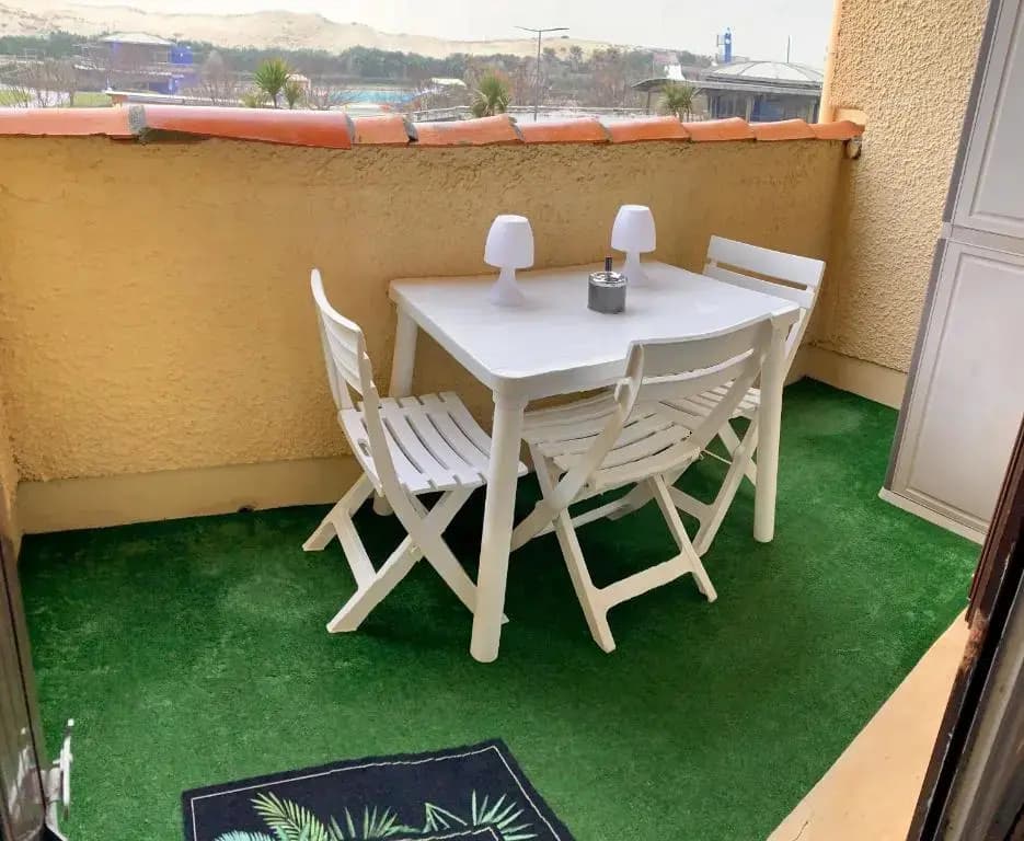 SEIGNOSSE PLAGES: Beau Studio équipé avec terrasse face aux dunes - Miniature 6