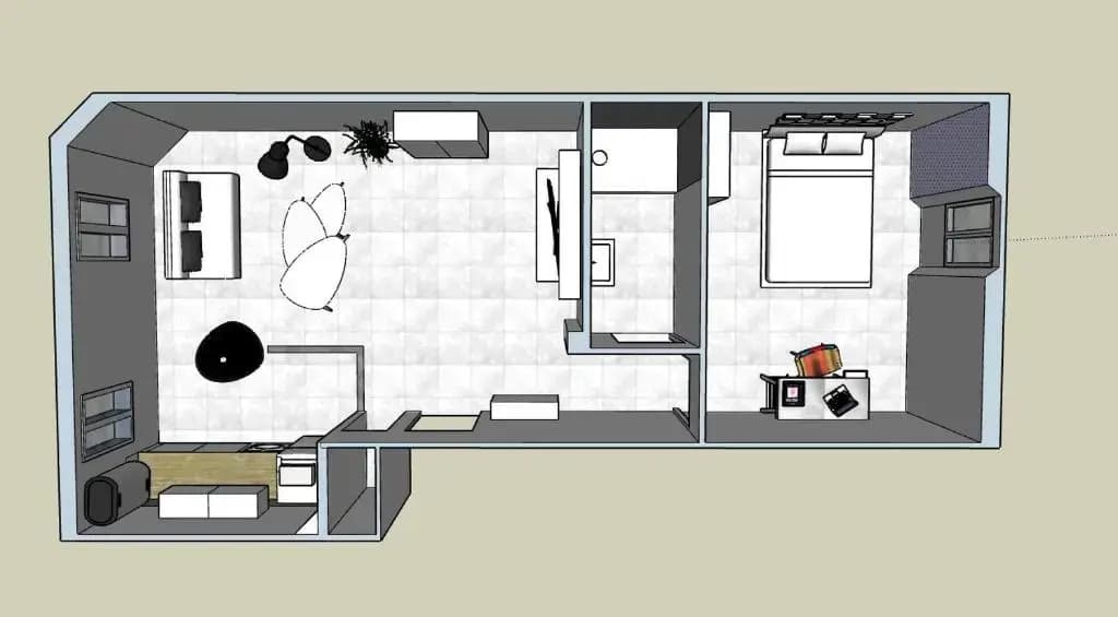 GregBnb-com - T2 Cocooning et chaise hamac -10min Gare - Miniature 7