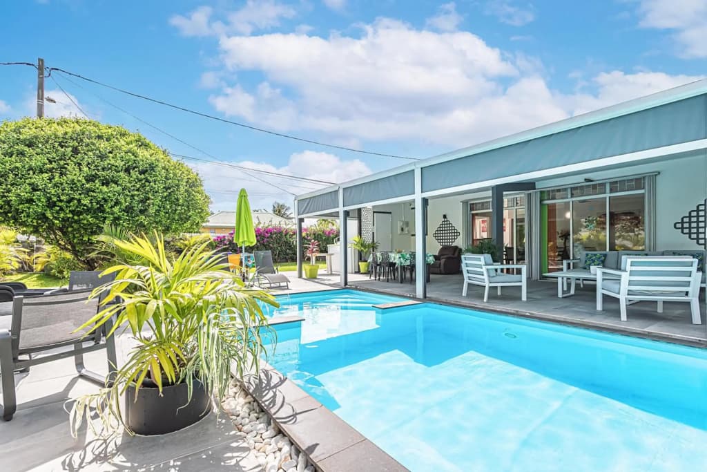 Villa de 3 chambres avec piscine privee jacuzzi et jardin clos a Baie Mahault - Photo 3