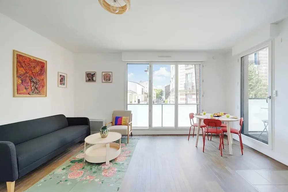 Charming Apartment - 2br-4p- Balcony- Malakoff - Miniature 7