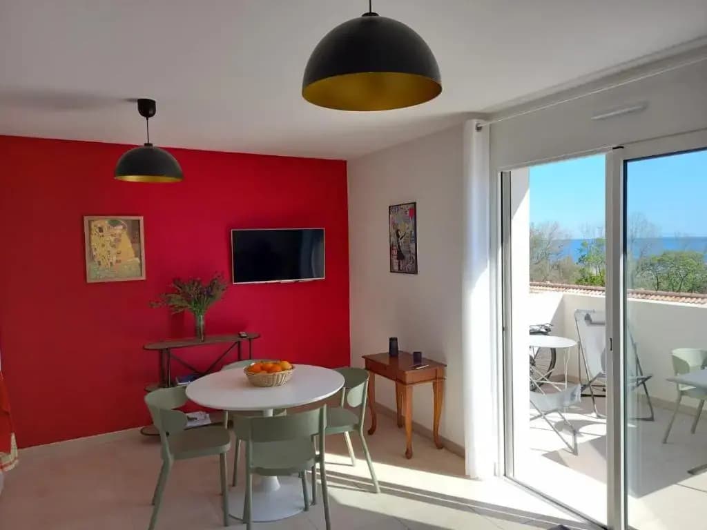 Residence Marina di Bravone - appartement 6 personnes (5 adultes max.) Vue Mer 2ème etage N162 - Miniature 6