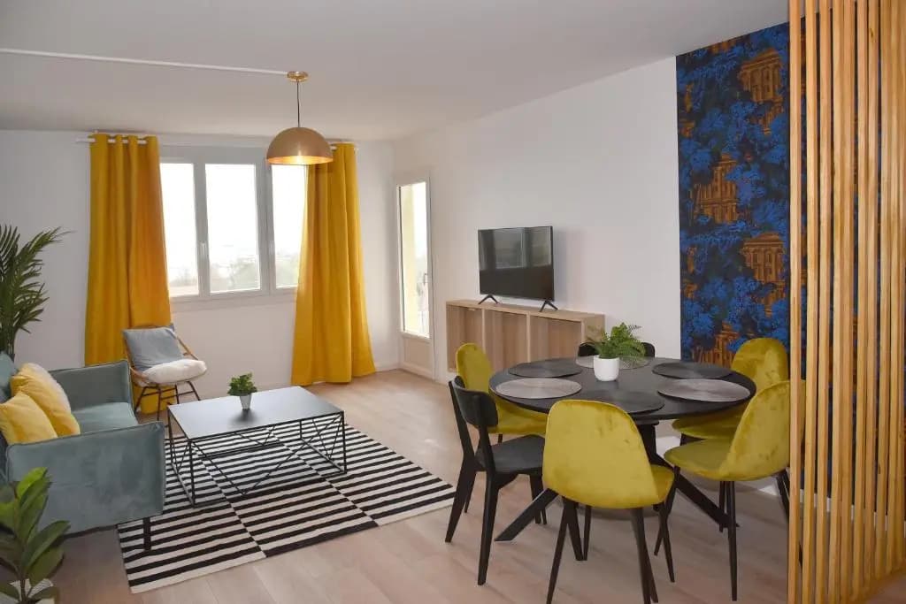 Appartement Troyes - 3 Bedrooms Parking Free Netflix - Photo 2
