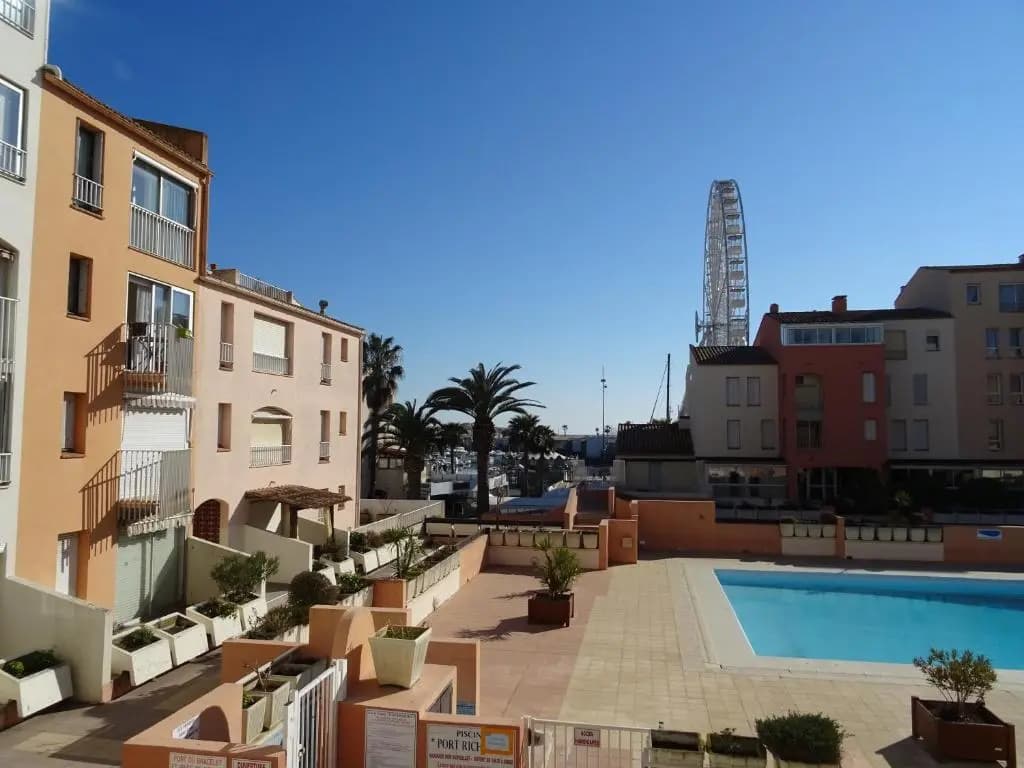 2 Pièces 35 M² Cap D'Agde, Centre Port, Bel Appartement Type 2 Loggia Piscine - Miniature 8