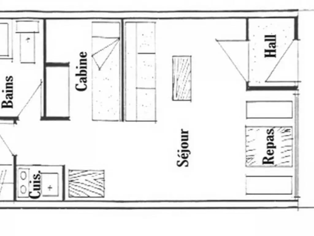 Appartement Les Saisies, 1 pièce, 4 personnes - FR-1-293-161 - Photo 3