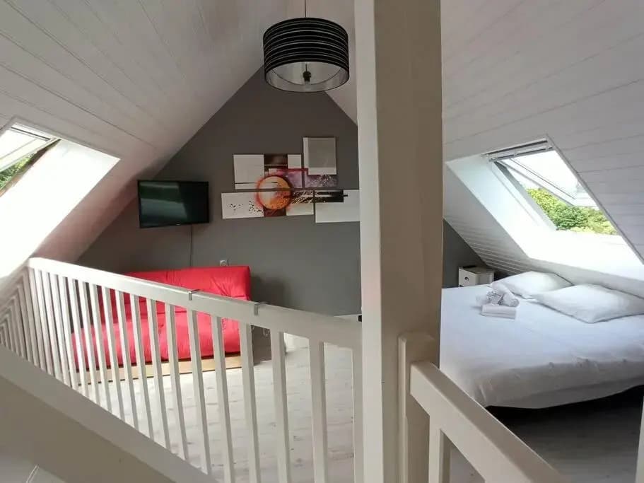 Superbe Loft 90m² Proche Parc Expo Nantes (6p) - Photo 4