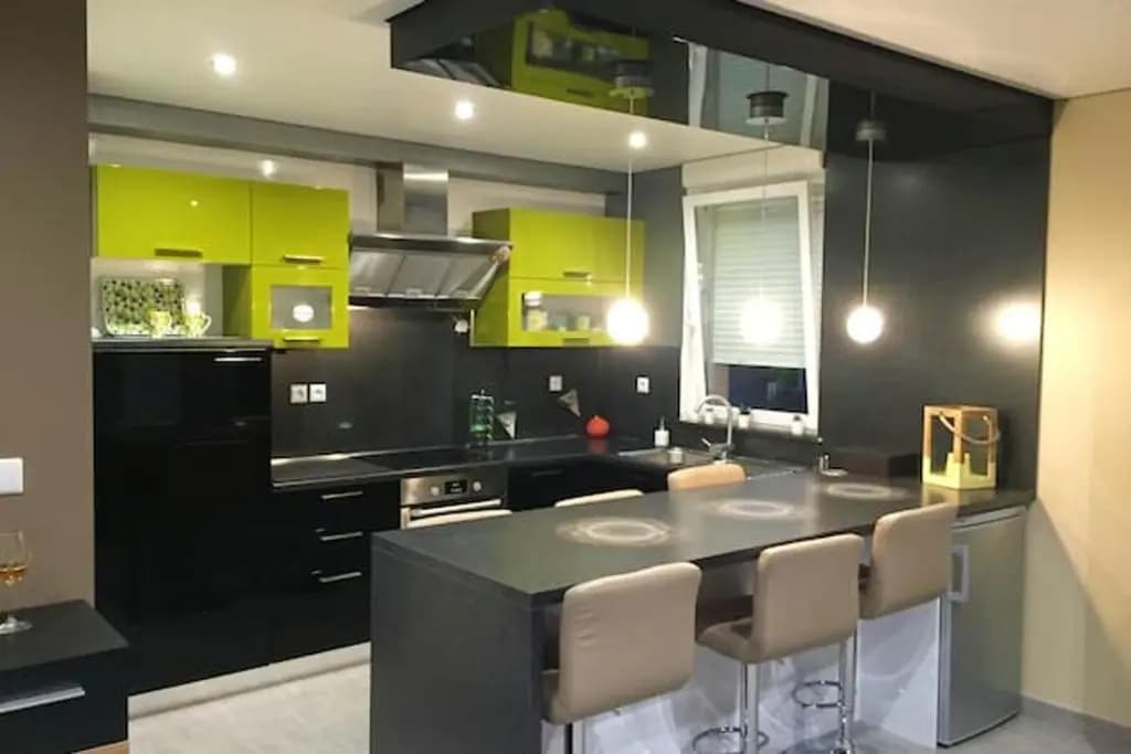 Appartement de 2 chambres avec balcon et wifi a Apach - Photo 3