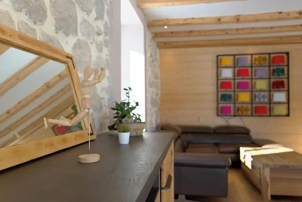 Maison idéalement placée vue magnifique, départ ski de fond/Randonnée depuis le jardin - Photo 3