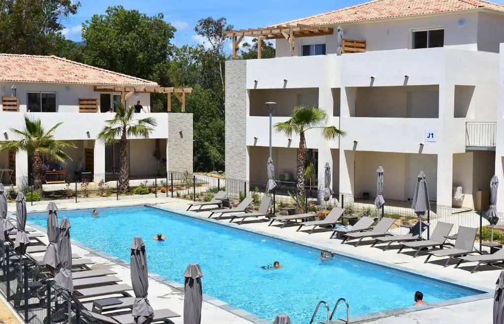 Résidence Marina di Bravone - appartement 4 personnes Vue Mer 2ème étage N202 - Miniature 8