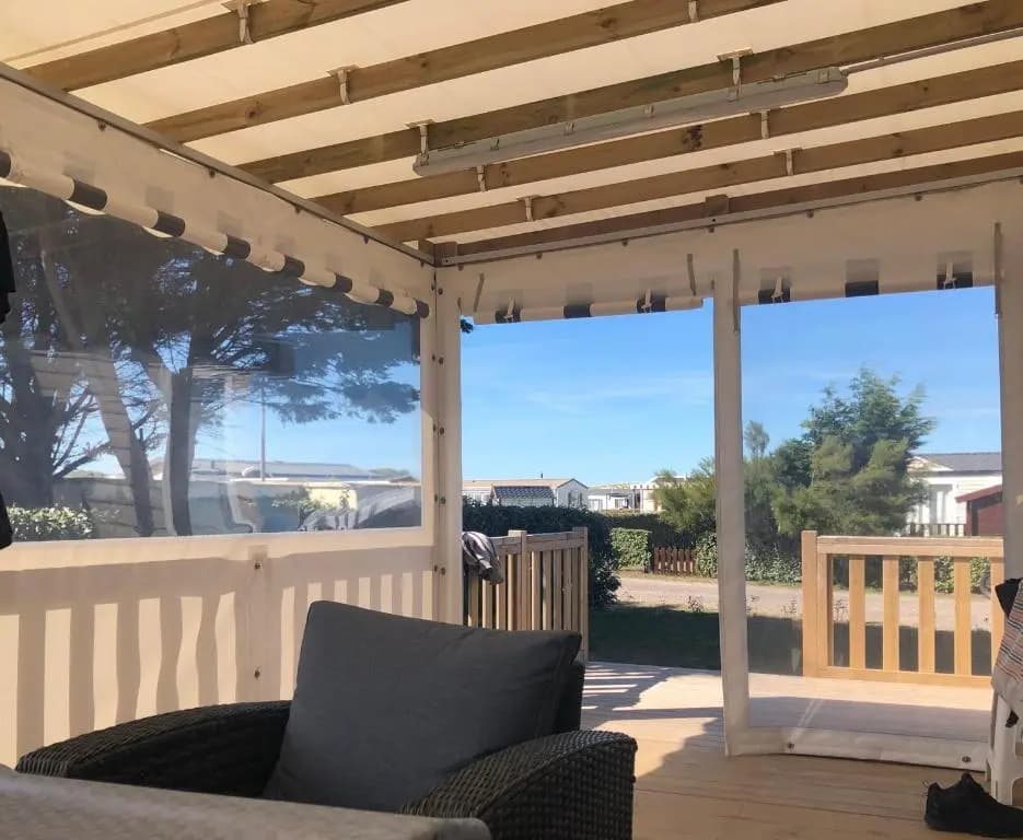 Mobil home de charme tout confort à 200 m de la mer - Miniature 6