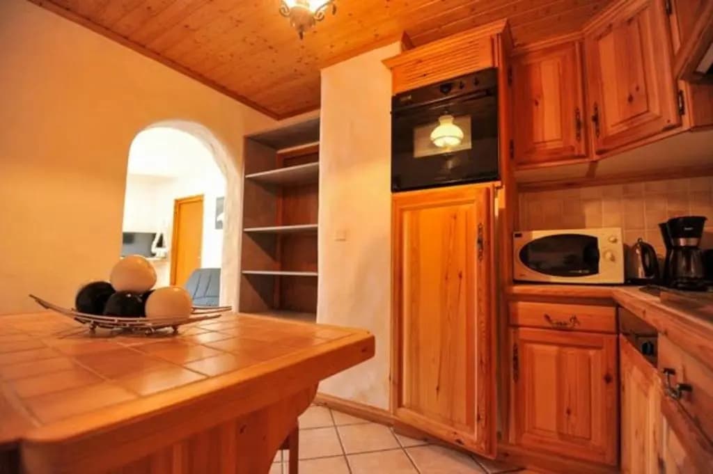 Appartement de 2 chambres a Champagny en Vanoise a 40 m des pistes avec jardin clos et wifi - Photo 3