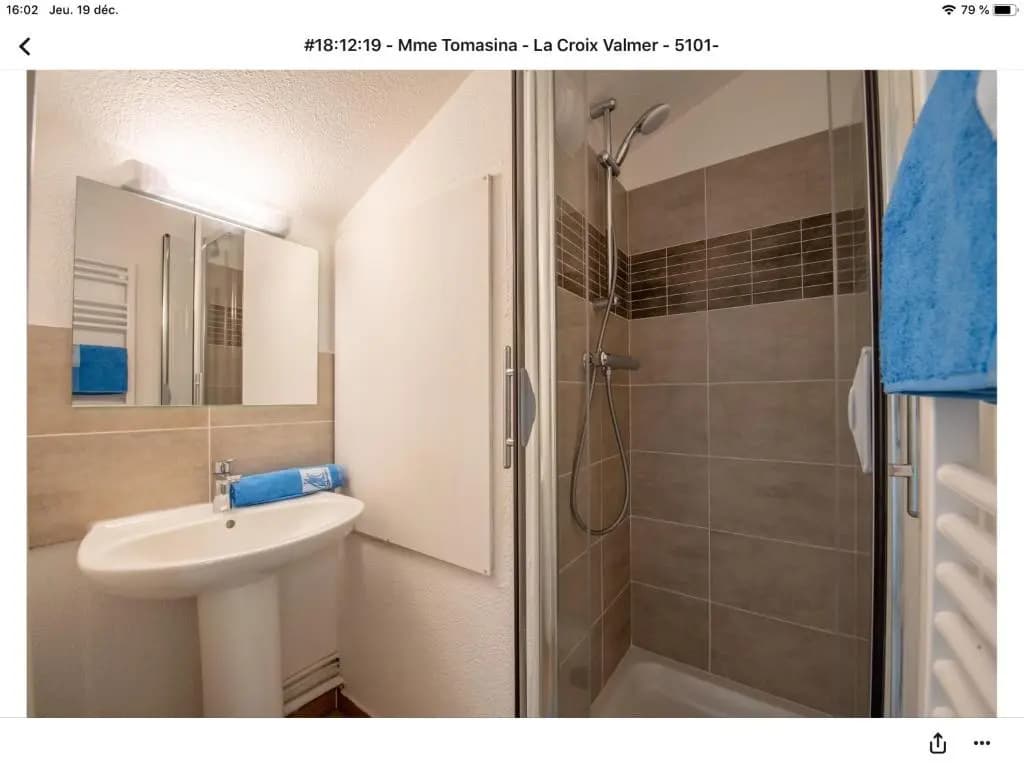 Superbe appartement T1 duplex,vue mer - Miniature 7