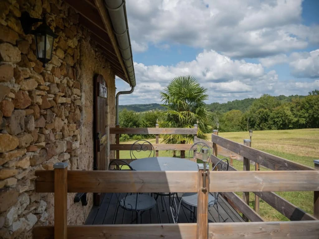 Stone holiday home in Saint Cernin de l Herm with pool - Photo 3
