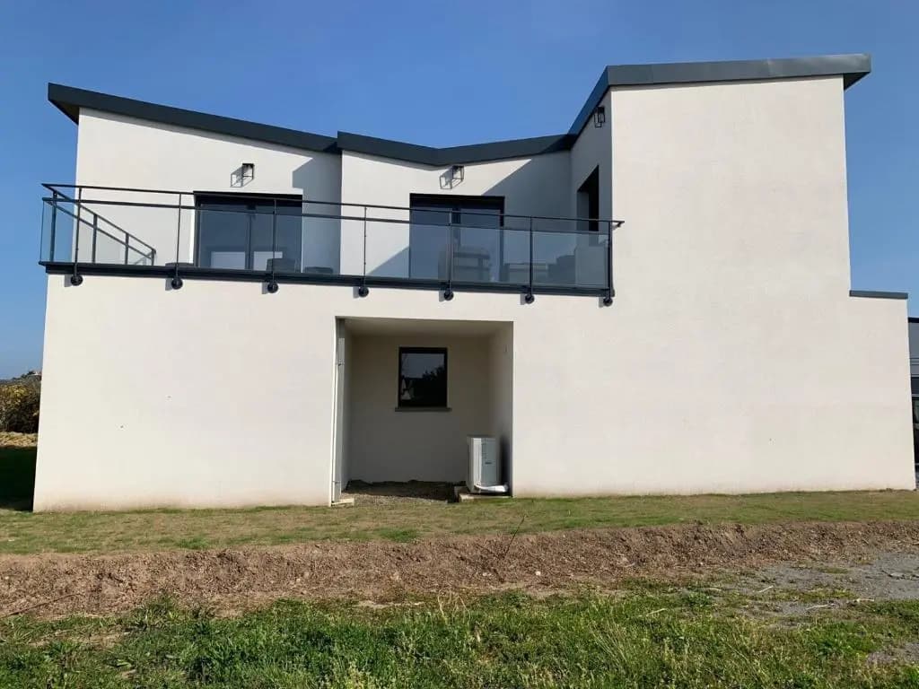 Maison neuve Vue Mer 4 étoiles avec SAUNA à 150m de la plage à PLEUMEUR-BODOU - Ref 242 - Photo 1