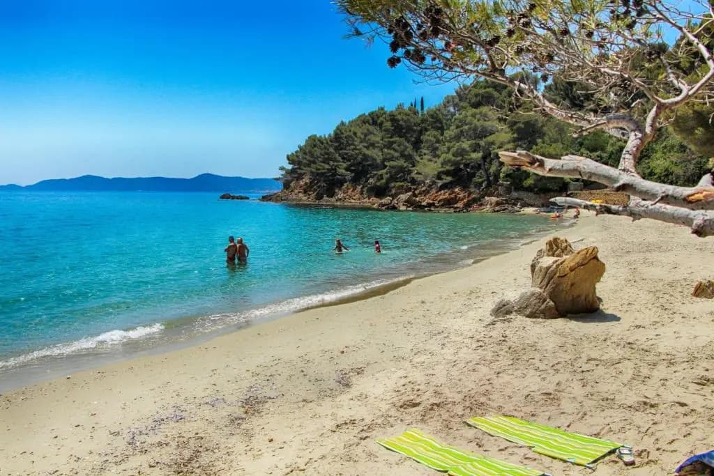 MAZET DE LA MER 54M2 LAVANDOU 100M PLAGE avec PISCINE - Miniature 7